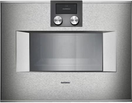 Духовой шкаф-пароварка Gaggenau BS 451-110 - купить онлайн, цена 299 999 ₽, стоимость доставки по МСК и РФ от 300 рублей, заказать сейчас! Духовой шкаф-пароварка Gaggenau BS 451-110 купить за 299 999 ₽ в Москве с доставкой по РФ