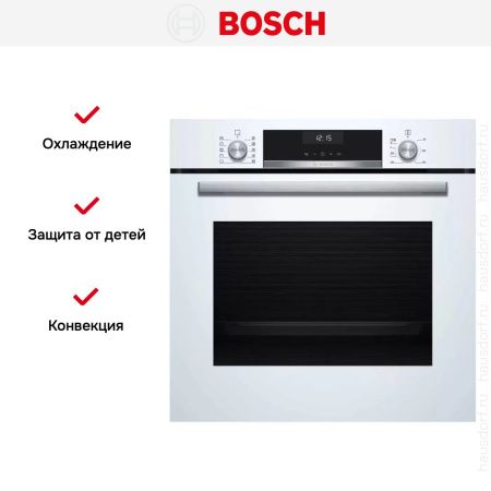 Духовой шкаф Bosch HBG537NW0R купить за 105&nbsp;000.37 ₽ в Москве с доставкой по РФ