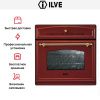 Духовой шкаф Ilve 600-RMP Red купить за 299&nbsp;999 ₽ в Москве с доставкой по РФ