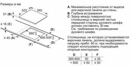 Индукционная варочная панель BOSCH PWP651BB5E купить за 129&nbsp;999 ₽ в Москве с доставкой по РФ