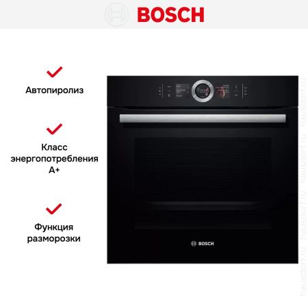 Духовой шкаф Bosch HBG 6764B1 купить за 233&nbsp;685.44 ₽ в Москве с доставкой по РФ