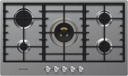 Варочная панель KitchenAid KHSP5 86510 - купить онлайн, цена 129 999 ₽, стоимость доставки по МСК и РФ от 300 рублей, заказать сейчас! Варочная панель KitchenAid KHSP5 86510 купить за 129 999 ₽ в Москве с доставкой по РФ