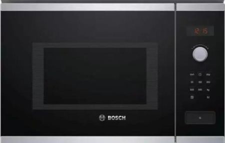 Встраиваемая микроволновая печь Bosch BFL553MS0 - купить онлайн, цена 56 250.23 ₽, стоимость доставки по МСК и РФ от 300 рублей, заказать сейчас! Встраиваемая микроволновая печь Bosch BFL553MS0 купить за 56 250.23 ₽ в Москве с доставкой по РФ