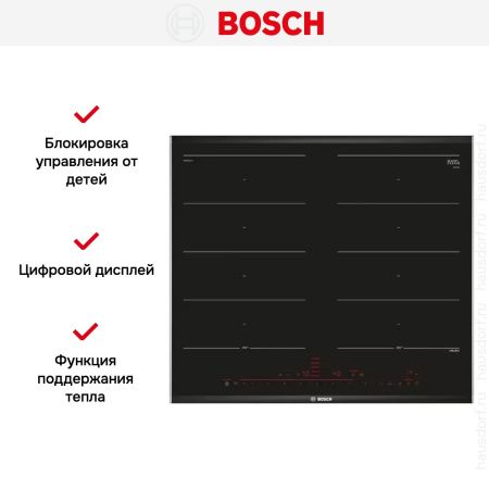 Индукционная варочная панель Bosch PXX675DC1E купить за 110&nbsp;630.18 ₽ в Москве с доставкой по РФ