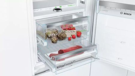 Встраиваемый холодильник с нижней морозильной камерой BOSCH KIF86HD20R - купить онлайн, цена 271 300.40 ₽, стоимость доставки по МСК и РФ от 300 рублей, заказать сейчас! Встраиваемый холодильник с нижней морозильной камерой BOSCH KIF86HD20R купить за 271 300.40 ₽ в Москве с доставкой по РФ