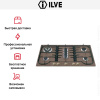 Варочная панель Ilve H90PCNV Ant/C купить за 129&nbsp;999 ₽ в Москве с доставкой по РФ