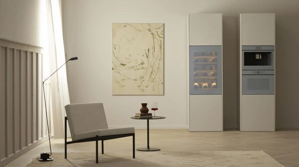 Встраиваемый винный шкаф V-ZUG WineCooler V4000 90 WC4T-51102 R платина - купить за 1&nbsp;006&nbsp;990.10 ₽ в Москве с доставкой по РФ