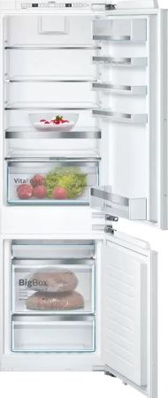 Встраиваемый двухкамерный холодильник Bosch KIN86AF3M8 - купить онлайн, цена 132 550.48 ₽, стоимость доставки по МСК и РФ от 300 рублей, заказать сейчас! Встраиваемый двухкамерный холодильник Bosch KIN86AF3M8 купить за 132 550.48 ₽ в Москве с доставкой по РФ