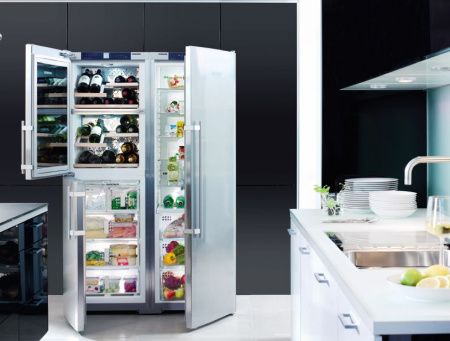 Холодильник Liebherr SBSes 7155 Premium Vinidor BioFresh NoFrost - купить онлайн, цена 314 890.17 ₽, стоимость доставки по МСК и РФ от 300 рублей, заказать сейчас! Холодильник Liebherr SBSes 7155 Premium Vinidor BioFresh NoFrost купить за 314 890.17 ₽ в Москве с доставкой по РФ