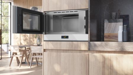 Микроволновая печь Siemens BF722L1W1 купить за 92&nbsp;880 ₽ в Москве с доставкой по РФ