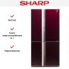 Холодильник Side by Side Sharp SJGX98PRD - купить онлайн, цена 269 990.40 ₽, стоимость доставки по МСК и РФ от 300 рублей, заказать сейчас! Холодильник Side by Side Sharp SJGX98PRD купить за 269 990.40 ₽ в Москве с доставкой по РФ