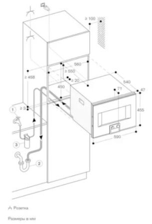 Комбинированный духовой шкаф-пароконвектомат Gaggenau BS474102 купить за 299&nbsp;999 ₽ в Москве с доставкой по РФ