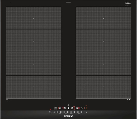 Индукционная варочная панель Siemens EX675FXC1E - купить онлайн, цена 65 310 ₽, стоимость доставки по МСК и РФ от 300 рублей, заказать сейчас! Индукционная варочная панель Siemens EX675FXC1E купить за 65 310 ₽ в Москве с доставкой по РФ