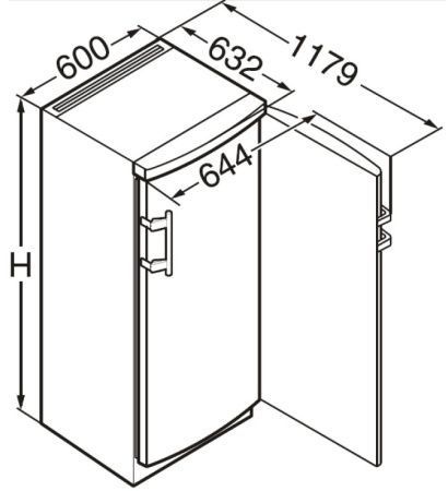 Морозильник Liebherr G 2433 Comfort SuperFrost купить за 44&nbsp;990.26 ₽ в Москве с доставкой по РФ