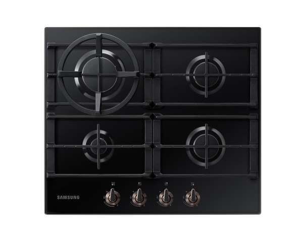 Газовая варочная поверхность Samsung NA64H3010CK/WT - купить за 39&nbsp;999 ₽ в Москве с доставкой по РФ