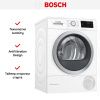 Сушильная машина Bosch WTW876SOPL - купить онлайн, цена 134 200.28 ₽, стоимость доставки по МСК и РФ от 300 рублей, заказать сейчас! Сушильная машина Bosch WTW876SOPL купить за 134 200.28 ₽ в Москве с доставкой по РФ