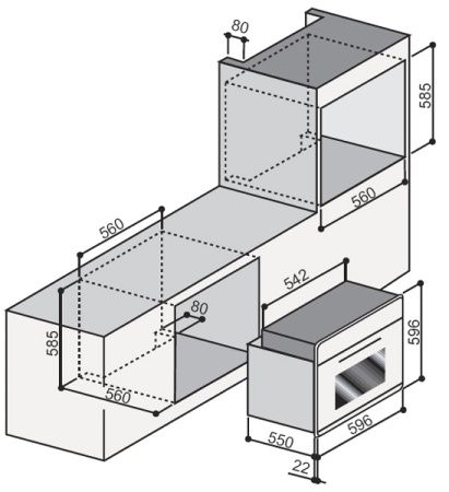 Духовой шкаф Ilve 600-CMP GF купить за 299&nbsp;999 ₽ в Москве с доставкой по РФ