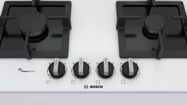 Газовая варочная панель BOSCH PPP6A2B20 - купить онлайн, цена 129 999 ₽, стоимость доставки по МСК и РФ от 300 рублей, заказать сейчас! Газовая варочная панель BOSCH PPP6A2B20 - купить за 129 999 ₽ в Москве с доставкой по РФ