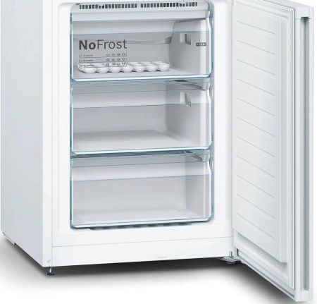 Двухкамерный холодильник Bosch KGN39XW326 - купить онлайн, цена 103 540.40 ₽, стоимость доставки по МСК и РФ от 300 рублей, заказать сейчас! Двухкамерный холодильник Bosch KGN39XW326 купить за 103 540.40 ₽ в Москве с доставкой по РФ