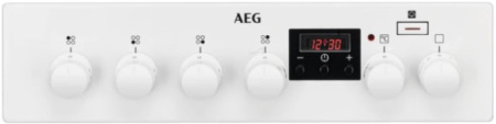 Комбинированная плита AEG CKR56400BW купить за 36&nbsp;520 ₽ в Москве с доставкой по РФ