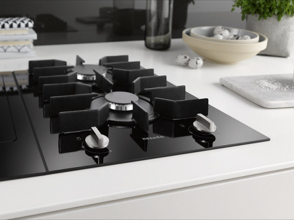 Газовая варочная панель Miele CS7102FL - купить онлайн, цена 110 000 ₽, стоимость доставки по МСК и РФ от 300 рублей, заказать сейчас! Газовая варочная панель Miele CS7102FL - купить за 110 000 ₽ в Москве с доставкой по РФ