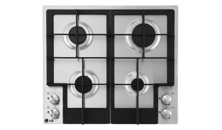 Варочная панель газовая LG HVW6442AG - купить онлайн, цена 39 999 ₽, стоимость доставки по МСК и РФ от 300 рублей, заказать сейчас! Варочная панель газовая LG HVW6442AG купить за 39 999 ₽ в Москве с доставкой по РФ