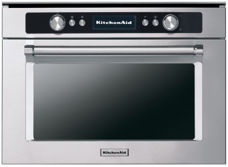 Комбинированный духовой шкаф с функцией пара KitchenAid KOQCX 45600 - купить онлайн, цена 299 999 ₽, стоимость доставки по МСК и РФ от 300 рублей, заказать сейчас! Комбинированный духовой шкаф с функцией пара KitchenAid KOQCX 45600 купить за 299 999 ₽ в Москве с доставкой по РФ