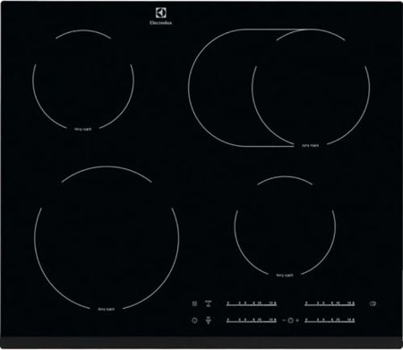 Варочная панель Electrolux EHF65451FK - купить онлайн, цена 46 290 ₽, стоимость доставки по МСК и РФ от 300 рублей, заказать сейчас! Варочная панель Electrolux EHF65451FK купить за 46 290 ₽ в Москве с доставкой по РФ