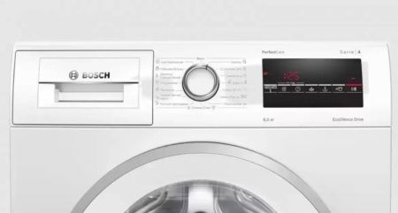 Узкая стиральная машина BOSCH WLP2026MOE купить за 89&nbsp;990.60 ₽ в Москве с доставкой по РФ