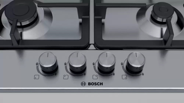 Газовая варочная панель BOSCH PGH6B5O90R - купить за 129&nbsp;999 ₽ в Москве с доставкой по РФ