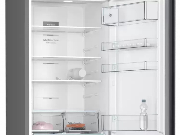 Холодильник с нижней морозильной камерой BOSCH KGN39XC27R - купить онлайн, цена 144 000.33 ₽, стоимость доставки по МСК и РФ от 300 рублей, заказать сейчас! Холодильник с нижней морозильной камерой BOSCH KGN39XC27R - купить за 144 000.33 ₽ в Москве с доставкой по РФ