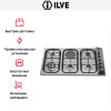 Варочная панель Ilve H391CV/ IX купить за 129&nbsp;999 ₽ в Москве с доставкой по РФ