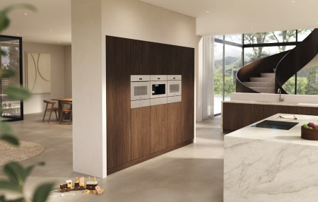 Духовой шкаф Miele H 7440 BMX Pearl beige купить за 344&nbsp;300 ₽ в Москве с доставкой по РФ