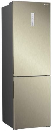 Двухкамерный холодильник Sharp SJB350XSCH - купить онлайн, цена 50 990.40 ₽, стоимость доставки по МСК и РФ от 300 рублей, заказать сейчас! Двухкамерный холодильник Sharp SJB350XSCH купить за 50 990.40 ₽ в Москве с доставкой по РФ