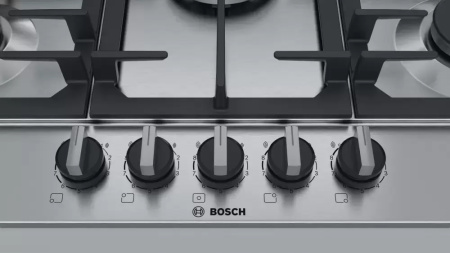 Газовая варочная панель BOSCH PCQ7A5B90 купить за 113&nbsp;985.30 ₽ в Москве с доставкой по РФ