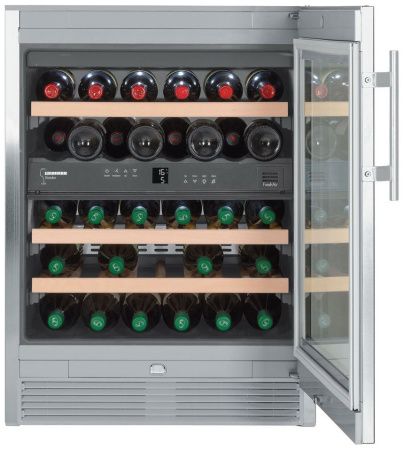 Винный шкаф Liebherr WTes 1672 Vinidor - купить онлайн, цена 274 510.70 ₽, стоимость доставки по МСК и РФ от 300 рублей, заказать сейчас! Винный шкаф Liebherr WTes 1672 Vinidor купить за 274 510.70 ₽ в Москве с доставкой по РФ