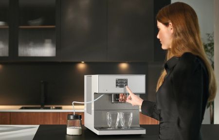 Кофемашина Miele CM 7550 BRWS CoffeePassion купить за 376&nbsp;800 ₽ в Москве с доставкой по РФ