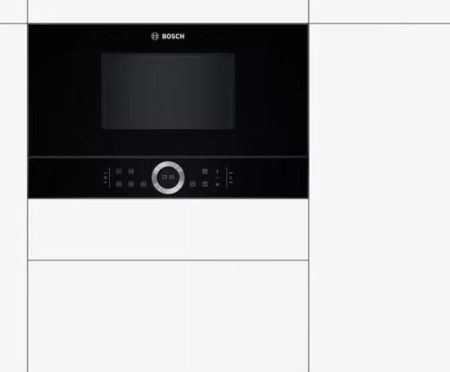 Встраиваемая микроволновая печь Bosch BFL 634GB1 купить за 63&nbsp;750.28 ₽ в Москве с доставкой по РФ