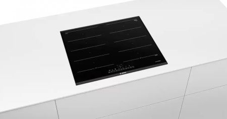Индукционная варочная панель BOSCH PXX695FC5E - купить онлайн, цена 137 500.36 ₽, стоимость доставки по МСК и РФ от 300 рублей, заказать сейчас! Индукционная варочная панель BOSCH PXX695FC5E купить за 137 500.36 ₽ в Москве с доставкой по РФ
