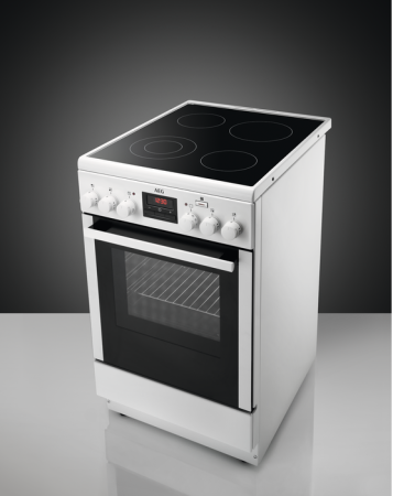 Электрическая плита AEG CCM56400BW купить за 55&nbsp;990 ₽ в Москве с доставкой по РФ