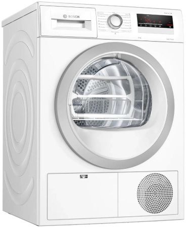 Сушильная машина с тепловым насосом BOSCH WTH85201OE - купить онлайн, цена 163 485.16 ₽, стоимость доставки по МСК и РФ от 300 рублей, заказать сейчас! Сушильная машина с тепловым насосом BOSCH WTH85201OE купить за 163 485.16 ₽ в Москве с доставкой по РФ