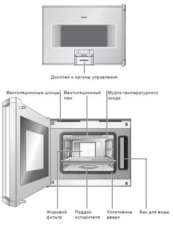 Духовой шкаф-пароварка Gaggenau BS 250-100 купить за 299&nbsp;999 ₽ в Москве с доставкой по РФ
