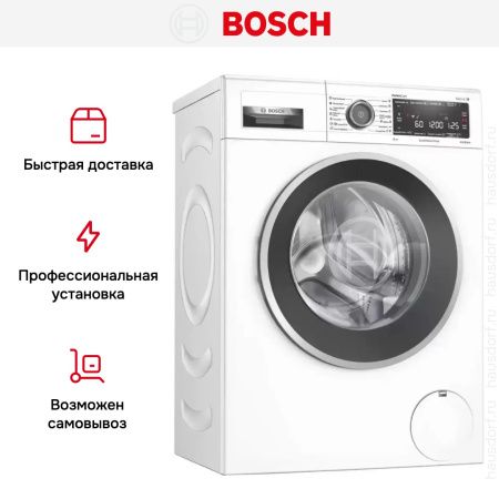 Узкая стиральная машина BOSCH WLW24M4HOE купить за 129&nbsp;900.40 ₽ в Москве с доставкой по РФ