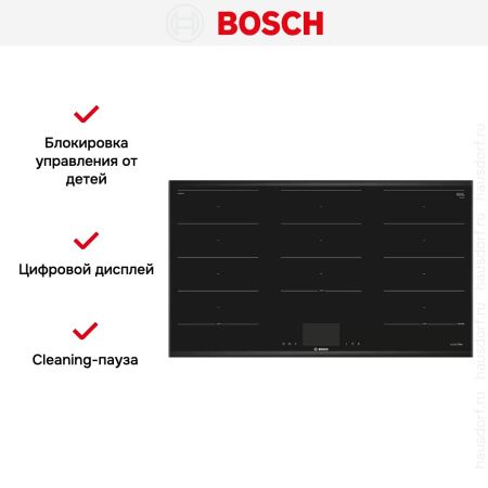 Индукционная варочная панель Bosch PXX995KX5E - купить онлайн, цена 228 630.34 ₽, стоимость доставки по МСК и РФ от 300 рублей, заказать сейчас! Индукционная варочная панель Bosch PXX995KX5E купить за 228 630.34 ₽ в Москве с доставкой по РФ