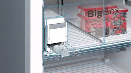 Холодильник с нижней морозильной камерой BOSCH KGN86AI30R - купить онлайн, цена 298 500.24 ₽, стоимость доставки по МСК и РФ от 300 рублей, заказать сейчас! Холодильник с нижней морозильной камерой BOSCH KGN86AI30R купить за 298 500.24 ₽ в Москве с доставкой по РФ