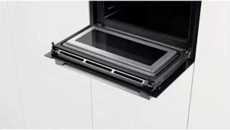Компактный духовой шкаф Bosch CMG633BS1 - купить онлайн, цена 142 250.45 ₽, стоимость доставки по МСК и РФ от 300 рублей, заказать сейчас! Компактный духовой шкаф Bosch CMG633BS1 купить за 142 250.45 ₽ в Москве с доставкой по РФ