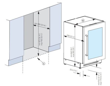 Винный шкаф Fhiaba UCW602TPOX купить за 499&nbsp;999 ₽ в Москве с доставкой по РФ