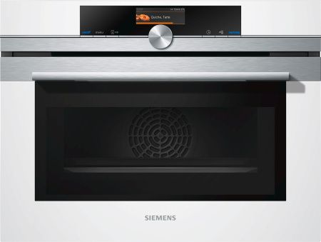 Духовой шкаф Siemens CM 636GBW1 - купить онлайн, цена 111 660 ₽, стоимость доставки по МСК и РФ от 300 рублей, заказать сейчас! Духовой шкаф Siemens CM 636GBW1 купить за 111 660 ₽ в Москве с доставкой по РФ