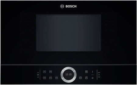Встраиваемая микроволновая печь Bosch BFL 634GB1 - купить онлайн, цена 63 750.28 ₽, стоимость доставки по МСК и РФ от 300 рублей, заказать сейчас! Встраиваемая микроволновая печь Bosch BFL 634GB1 купить за 63 750.28 ₽ в Москве с доставкой по РФ