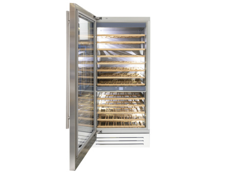 Винный шкаф Fhiaba KS8990FW3 - купить онлайн, цена 499 999 ₽, стоимость доставки по МСК и РФ от 300 рублей, заказать сейчас! Винный шкаф Fhiaba KS8990FW3 купить за 499 999 ₽ в Москве с доставкой по РФ